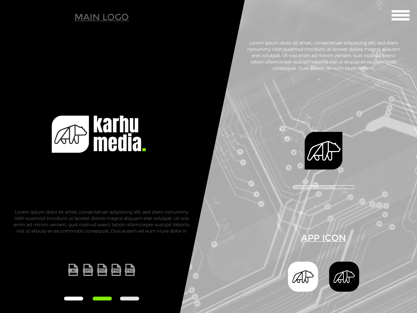 Karhu Media – Logo